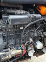 Back of JCB 190T with Perkins Engine