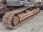 Dettaglio cingolo sinistro al 70% del Hitachi ZX240N-3