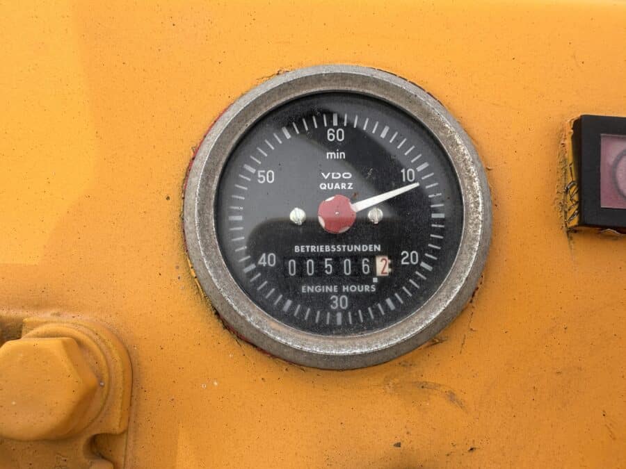 Working clock antonelli road paver vfa42-s