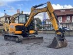 Miniescavatore JCB 85Z-1 2017 vista frontale in vendita ad Anguillara Sabazia