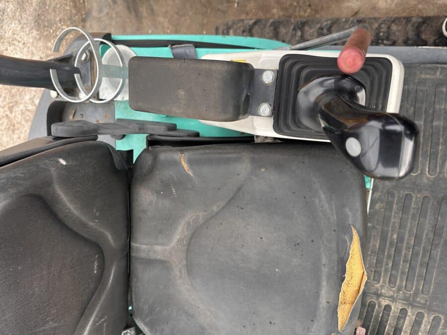 IHIMER VXT19 vista comandi operatore lato sinistro