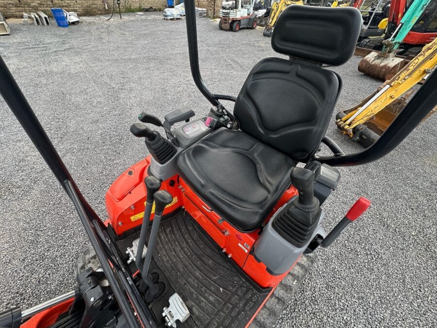 Kubota U17-3a usato certificato CE per edilizia e impiantistica