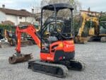 Miniescavatore Kubota U17-3a 2020 con cingoli in gomma