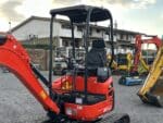 Miniescavatore Kubota U17-3a per lavori urbani in spazi ristretti
