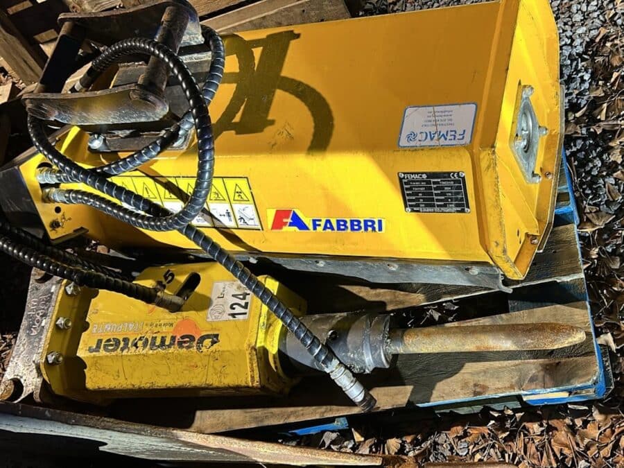 Kubota u17-3a martello demolitore e decespugliatrice