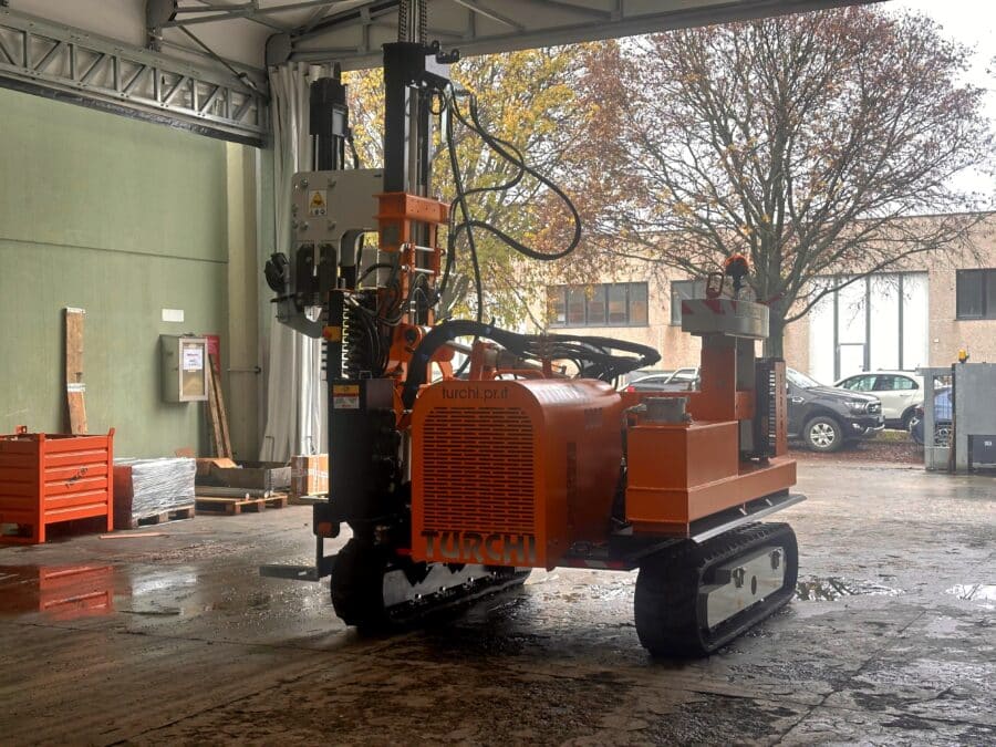 TURCHI 300F battipalo con martello da 1200 joule