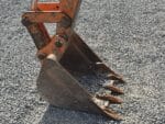 DOOSAN DX30Z dettaglio benna