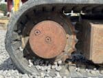 DOOSAN DX30Z dettaglio motoriduttore sx