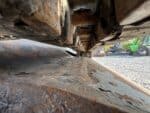 DOOSAN DX30Z dettaglio cingolo sx