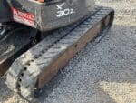 DOOSAN DX30Z cingoli in gomma condizioni