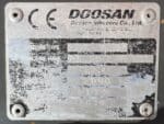 DOOSAN DX30Z escavatore usato certificato CE