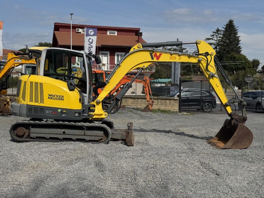 Minipelle Wacker Neuson ET65 cabine fermée
