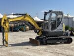 Miniescavatore Wacker Neuson EZ53 vista laterale completa
