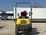 Retro dumper Wacker Neuson 1501s con dettagli carro