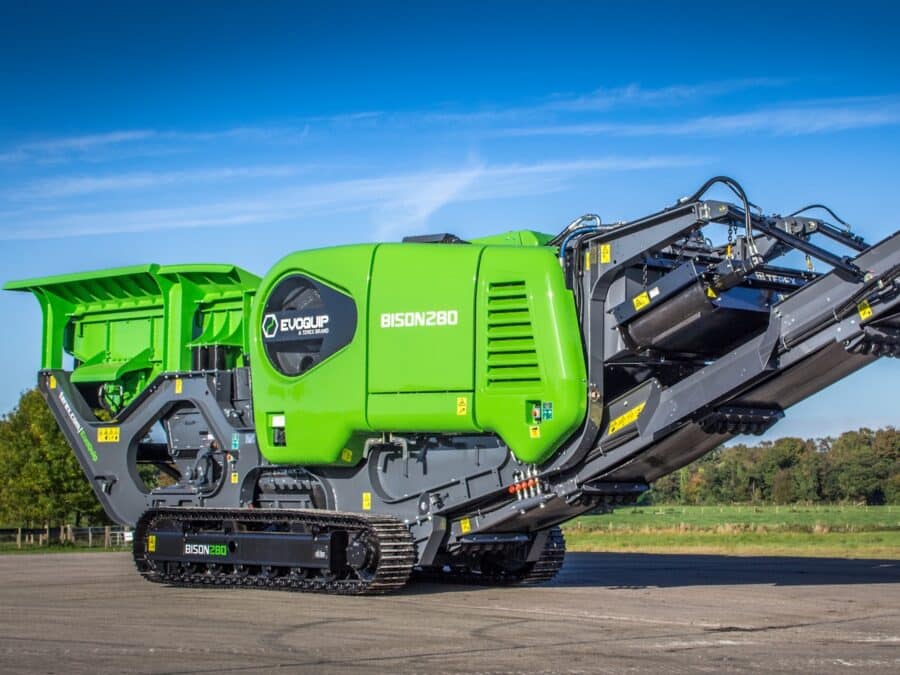 Vista completa EvoQuip Bison 280 lato destro