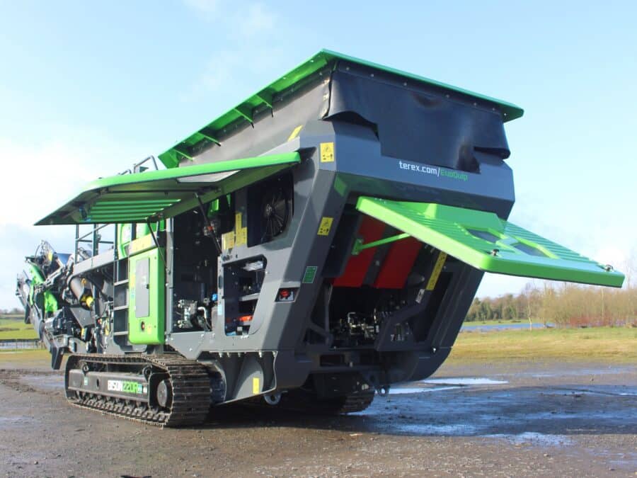 EvoQuip Bison 220R vista vano posteriore aperto