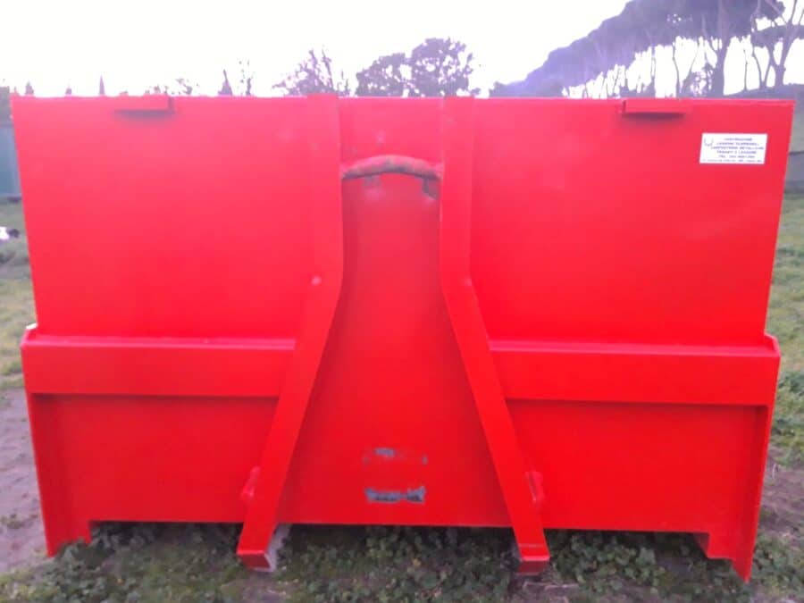 Dettaglio aggancio cassone intercambiabile Scania 420