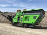 Concasseur mobile EvoQuip avec moteur Volvo Penta 6 cylindres