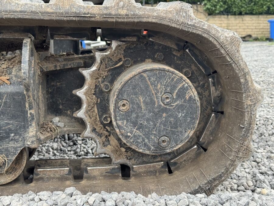 Ruota motrice carro escavatore Kubota