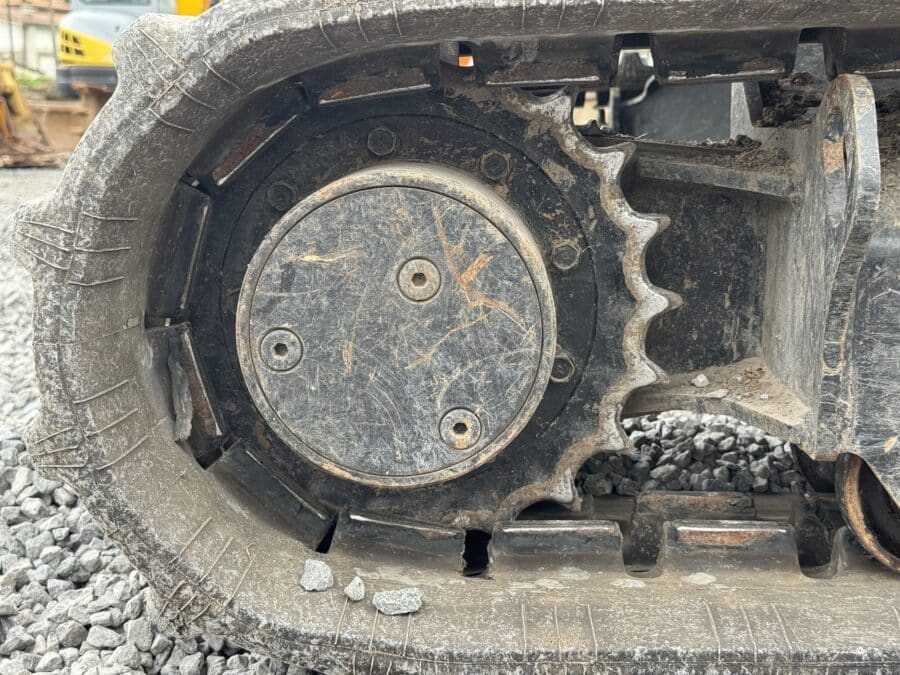 Ruota motrice carro escavatore Kubota