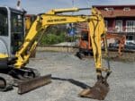 New Holland E35.2SR dettaglio impianto martello e valvole di blocco