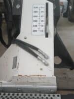 Simex RW500 hydraulic hoses connection detail
