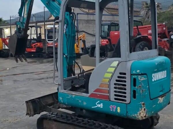 Cingoli in gomma del SUNWARD 17