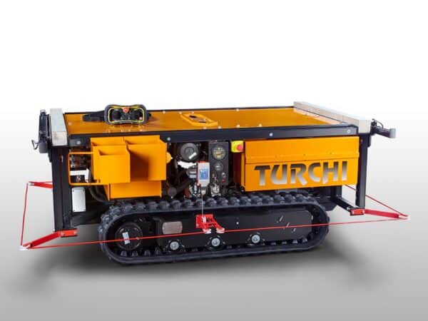 Turchi carretto portapali vista laterale completa