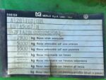 Tabliczka z danymi technicznymi maszyny Merlo P34.10