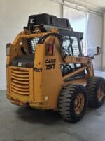 Minipala compatta CASE 75XT lato posteriore destro in vendita a Foggia