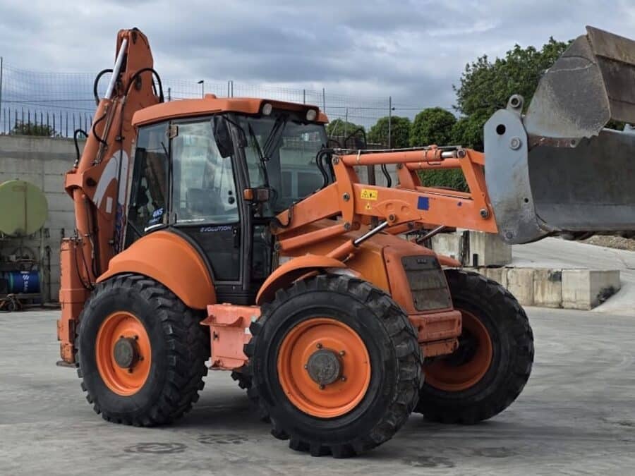 Fiat Kobelco B200 completa macchina con benna mordente