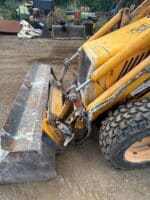 JCB 1CX vista benna anteriore