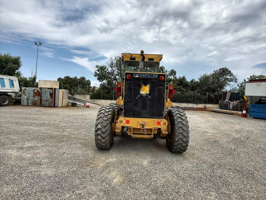 Caterpillar 120H motorgrader usato: vista posteriore